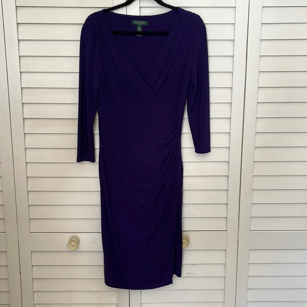 Rich purple dress